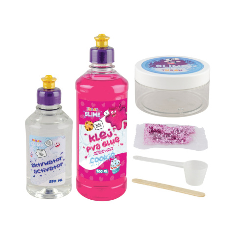 ZESTAW - DIY TUBAN SLIME - CIASTKO XL ZESTAW - DIY TUBAN SLIME - CIASTKO XL