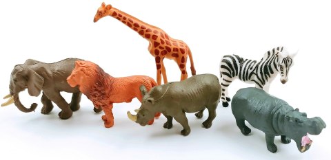 ZWIERZĘTA DZIKIE 6 SZT WILD LIFE PUDEŁKO ZWIERZĘTA DZIKIE 6 SZT WILD LIFE PUDEŁKO