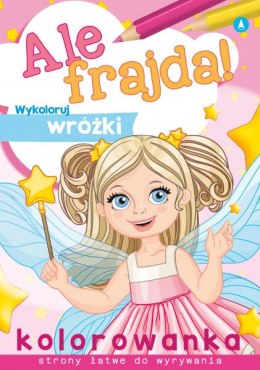 Ale frajda! Wykoloruj wróżki