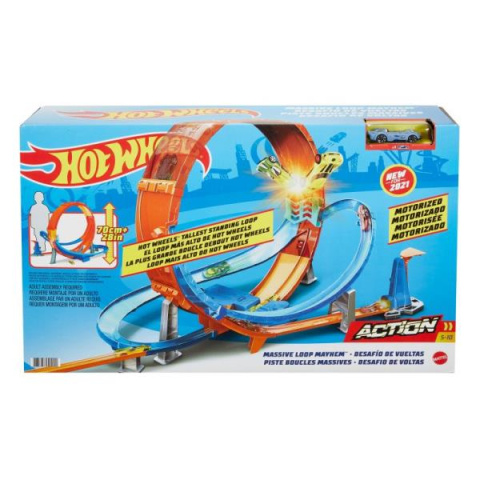 Hot Wheels Action. Kaskaderska Gigapętla Mattel