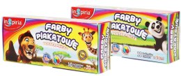 INSPIRIA FARBY PLAKATOWE 20 ML 10 KOL, 2029