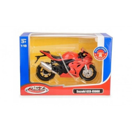 MSZ 1:18 SUZUKI GSX-R1000 CZERWONY 3174