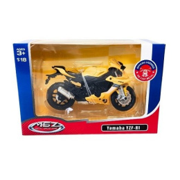 MSZ 1:18YAMAHA YZF-R1 ŻÓŁTY