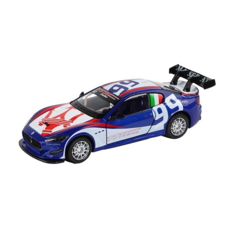 MSZ 1:43 MASERATI GRAN TURISMO MC GT4 NIEBIESKI 3105 MSZ 1:43 MASERATI GRAN TURISMO MC GT4 NIEBIESKI 3105