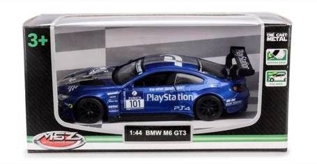 MSZ 1:44 BMW M6 GT3 NIEBIESKI 3150