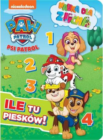 Psi Patrol- Nauka dla zucha- Ile tu piesków