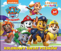 Psi Patrol Zabawa w kolory 8 Kolorowy świat piesków