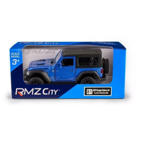 RMZ 5 JEEP WRANGLER RUBICON 2021 HARD TOP BLUE