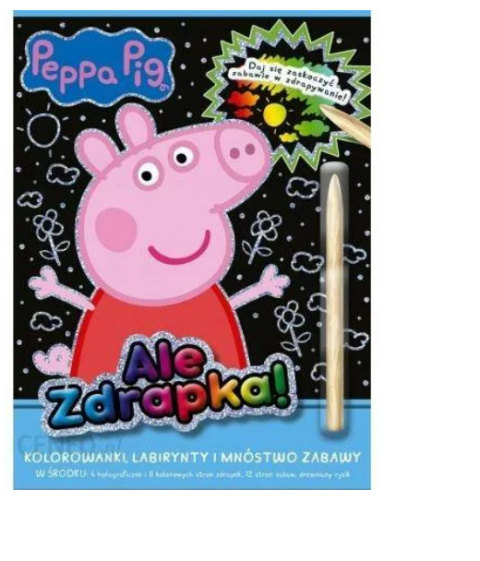 Świnka Peppa- Ale zdrapka