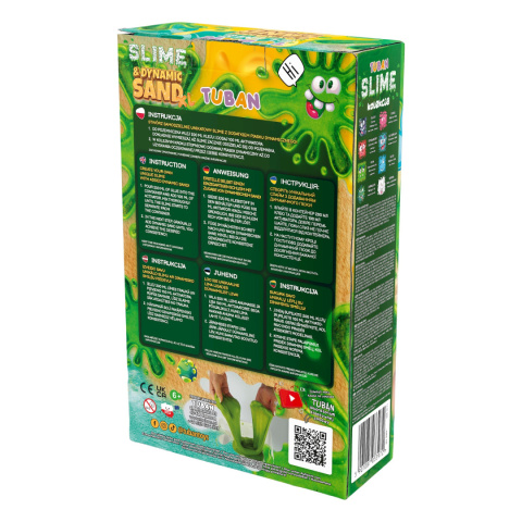 ZESTAW - DIY TUBAN SLIME & DYNAMIC SAND XL ZESTAW - DIY TUBAN SLIME & DYNAMIC SAND XL