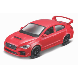 MAISTO SUBARU WRX STI 2017 CZERWONY