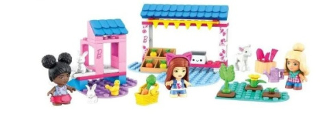 MEGA Barbie Targ farmerski 90 elementów klocków MEGA Barbie Targ farmerski 90 elementów klocków