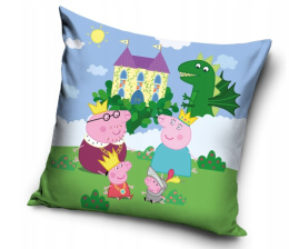 Poduszka poliester Peppa Pig 40x40 cm 0260