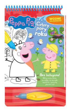 Świnka Peppa - wodne kolorowanie