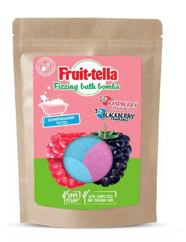 Fruittella kule musujące do kąpieli 5x50g