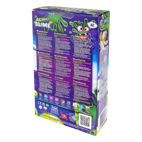 ZESTAW - DIY TUBAN SLIME - ALIEN XL ZESTAW - DIY TUBAN SLIME - ALIEN XL
