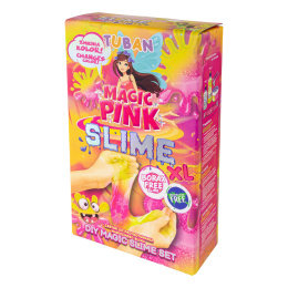 ZESTAW - DIY TUBAN SLIME - MAGIC PINK XL