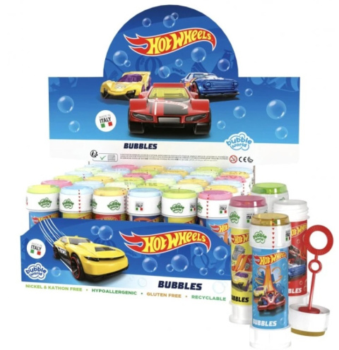 BAŃKI MYDLANE 60 ML - HOT WHEELS 1 SZT BAŃKI MYDLANE 60 ML - HOT WHEELS 1 SZT