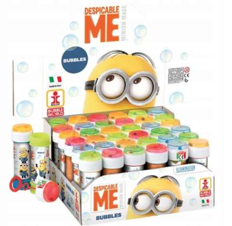 BAŃKI MYDLANE 60 ML - MINIONS 1 SZT BAŃKI MYDLANE 60 ML - MINIONS 1 SZT