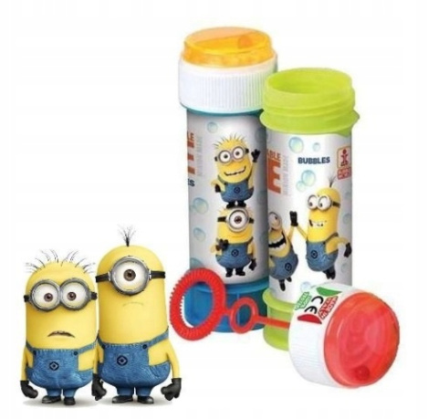 BAŃKI MYDLANE 60 ML - MINIONS display 36 szt BAŃKI MYDLANE 60 ML - MINIONS display 36 szt