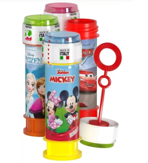 BAŃKI MYDLANE 60 ML - DISNEY MIX display 36 szt BAŃKI MYDLANE 60 ML - DISNEY MIX display 36 szt