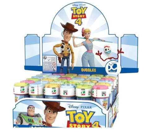 Bańki mydlane 60 ml TOY STORY display 36 szt