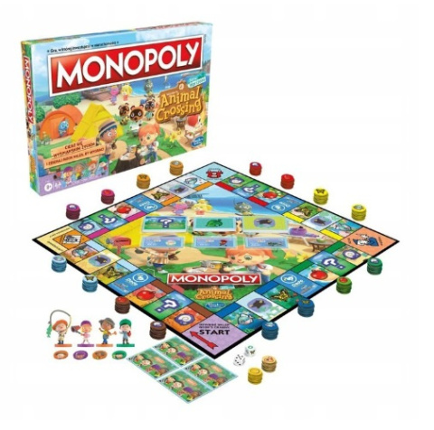 Gra MONOPOLY Animal Crossing Gra MONOPOLY Animal Crossing