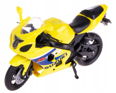 MOTOCYKL LICENCJA 1:18 SUZUKI GSX R600