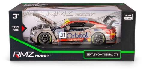 RMZ HOBBY 1:32 Bentley Continental GT3 2019 British GT #31 147