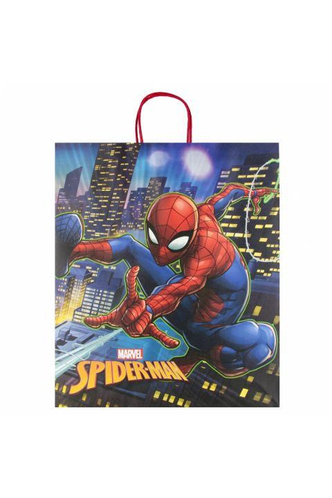 Torebka papierowa Disney (XL) cm:36x45 x 12 Spiderman Torebka papierowa Disney (XL) cm:36x45 x 12 Spiderman