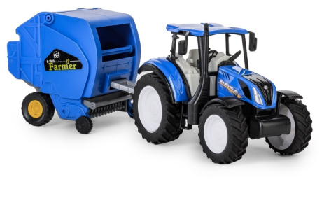 Traktor New Holland T5 z mieszalnikiem do paszy Traktor New Holland T5 z mieszalnikiem do paszy