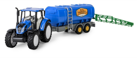 Traktor New Holland T5 z opryskiwaczem Traktor New Holland T5 z opryskiwaczem