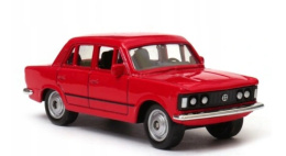 WELLY SAMOCHÓD 1:60 METALOWY FIAT 125P CZERWONY