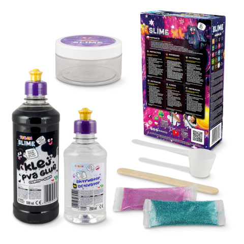 ZESTAW - DIY TUBAN SLIME - GALAXY XL ZESTAW - DIY TUBAN SLIME - GALAXY XL