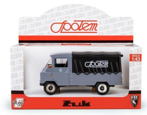 Żuk "SPOŁEM" 1:43 szary