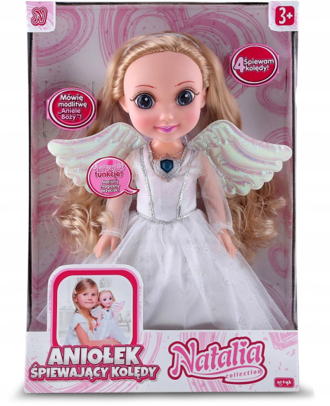 Anioł Lalka Interaktywna Mówi Modlitwę Aniele Boży Śpiewa 4 Kolędy Natalia Anioł Lalka Interaktywna Mówi Modlitwę Aniele Boży Śpiewa 4 Kolędy Natalia