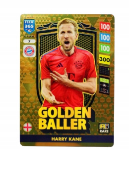 HARRY KANE - FIFA 365 2025 PANINI RARE - karta TOP MASTER GOLDEN BALLER 7