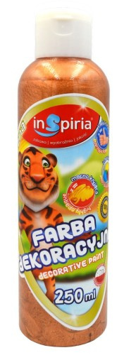 INSPIRIA FARBA DEKORACYJNA 250ML 8670 METALIK BRĄZ