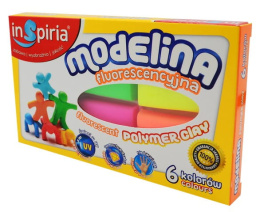 INSPIRIA MODELINA FLUO 6 KOLORÓW 9806