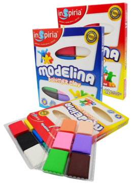 INSPIRIA MODELINA 12 KOLORÓW 9813