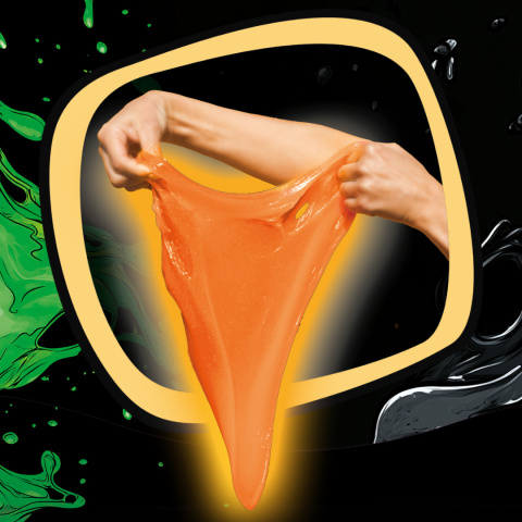 JIGGLY SLIME_FLUO GLOW POMARAŃCZOWY 430G JIGGLY SLIME_FLUO GLOW POMARAŃCZOWY 430G
