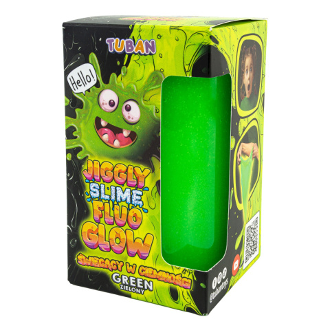 JIGGLY SLIME_FLUO GLOW ZIELONY 430G