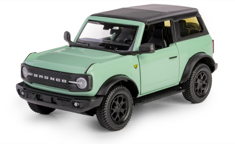 RMZ Ford Bronco Badlands 2023 - Soft Top Zielony RMZ Ford Bronco Badlands 2023 - Soft Top Zielony