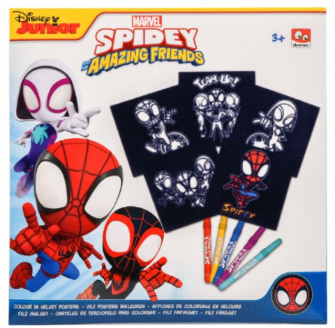 Spidey malowanka welurowa Spidey malowanka welurowa