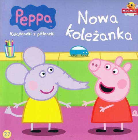 Świnka Peppa- mała- Nowa koleżanka Peppa