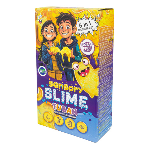 ZESTAW – DIY TUBAN SENSORY SLIME – 6 W 1 ZESTAW – DIY TUBAN SENSORY SLIME – 6 W 1