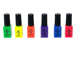 lakier wodny do paznokci, 7,45ml, dla dzieci, neonowy, mix kolorów