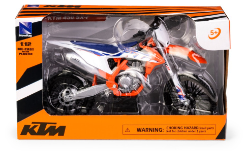 1:12 KTM 450 SX-F 2022 pomarańczowy 1:12 KTM 450 SX-F 2022 pomarańczowy