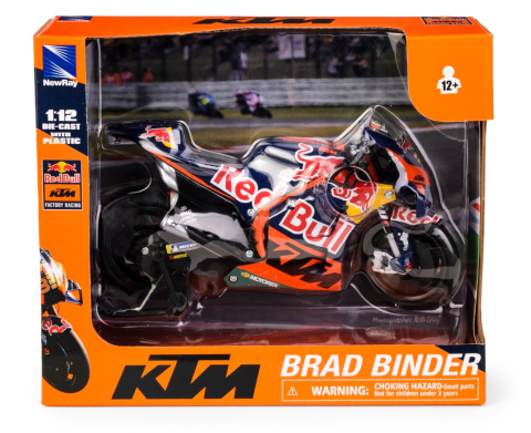 1:12 KTM RC16 2022 RED BULL FACTORY RACING TEAM BRAD BINDER 1:12 KTM RC16 2022 RED BULL FACTORY RACING TEAM BRAD BINDER