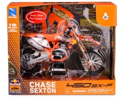 1:12 KTM 450 SX-F RED BULL 2024 CHASE SEXTON